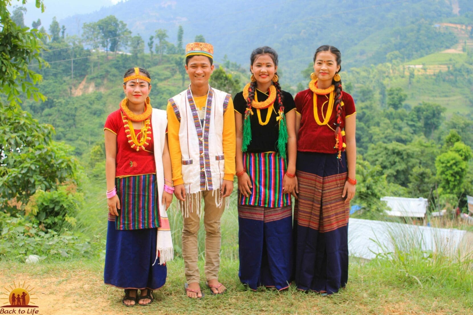 Tamang traditional costume Nepal] Stock Photo - Alamy